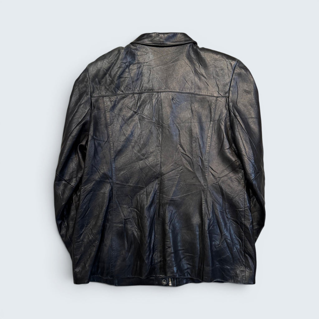 Alfani Outerwear XL Black Leather Jacket