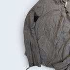 Free People 8 Grey Leather Jacket