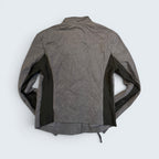 Free People 8 Grey Leather Jacket