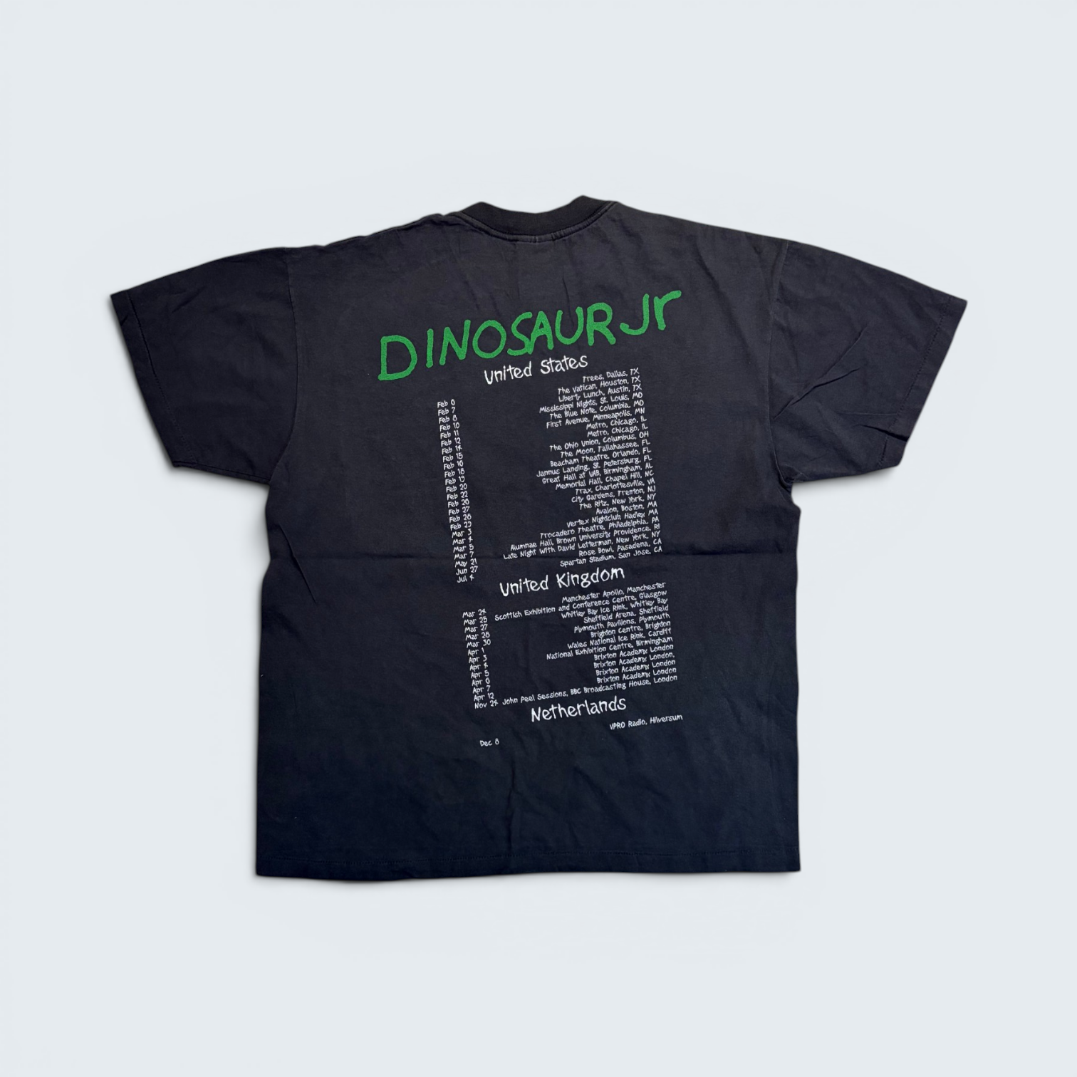 Dinosaur Jr. Pug United States Tour Tee