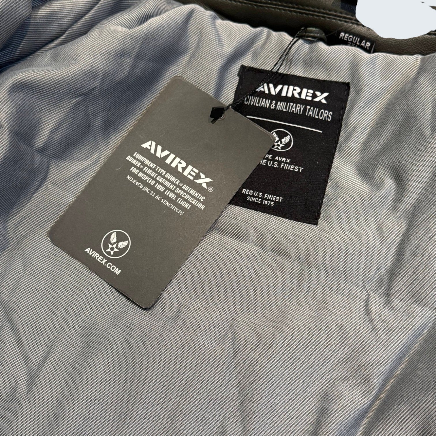 Avirex - Green USA Varsity Leather Jacket - 2XL