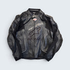 Alpinestars - Black Leather Moto Jacket - US 48