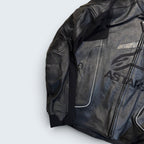 Alpinestars - Black Leather Moto Jacket - US 48
