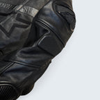 Alpinestars - Black Leather Moto Jacket - US 48