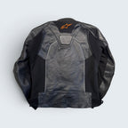 Alpinestars - Black Leather Moto Jacket - US 48