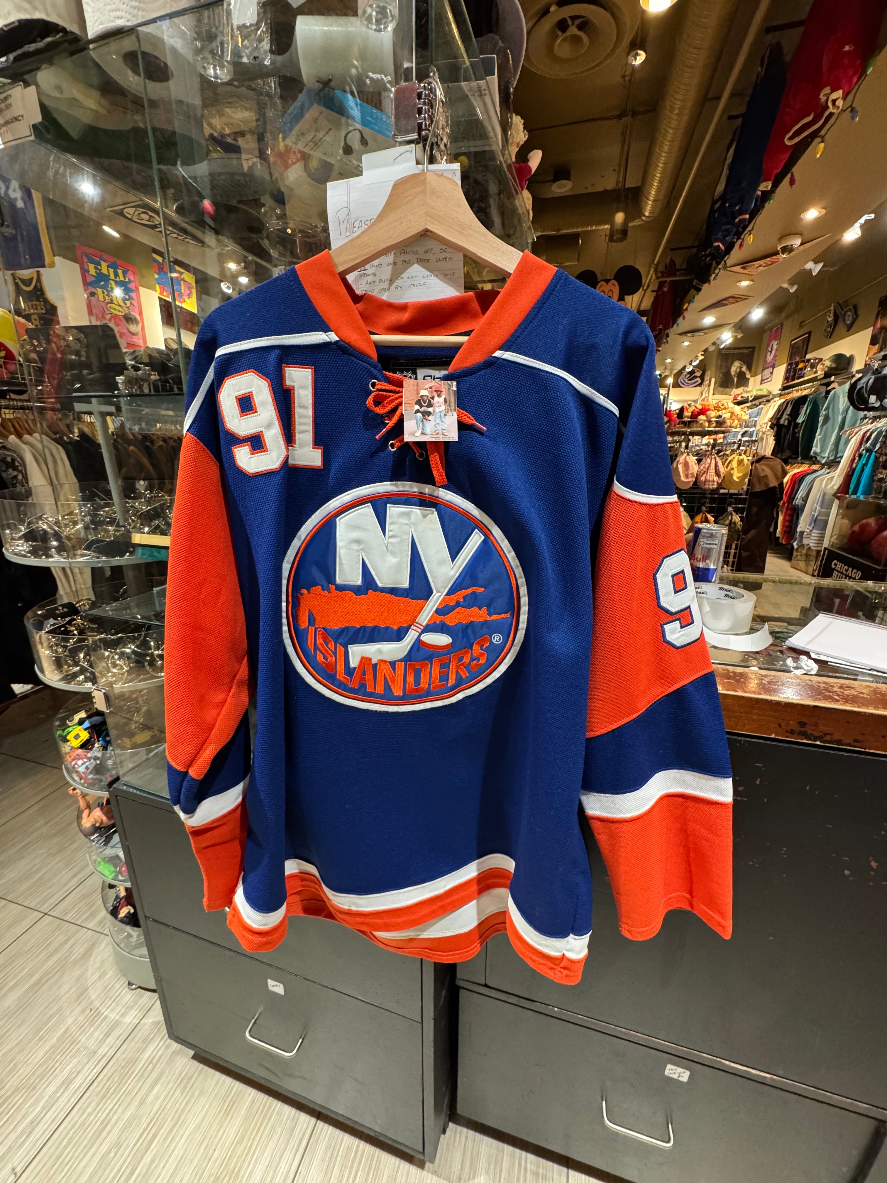 NHL New York Islanders John Tavares #91 Hockey Jersey