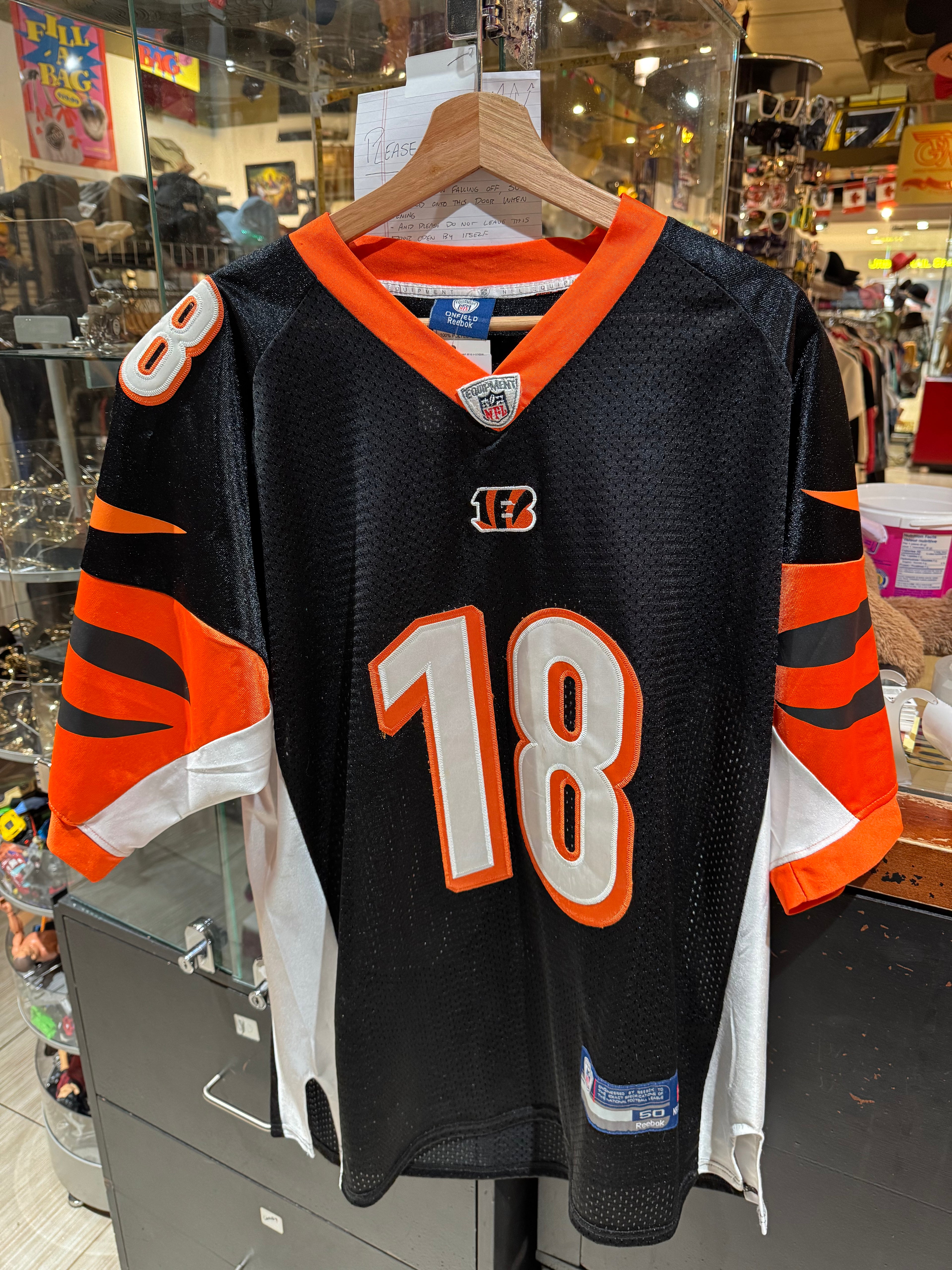 NFL Cincinnati Bengals AJ Green #18 Football Jersey