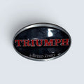 Triumph Round Belt Buckle