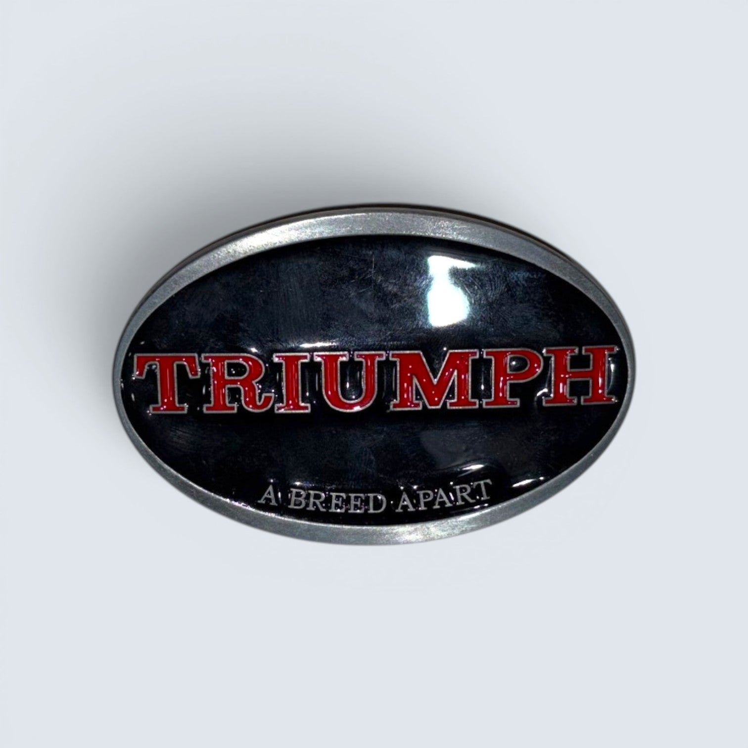 Triumph Round Belt Buckle