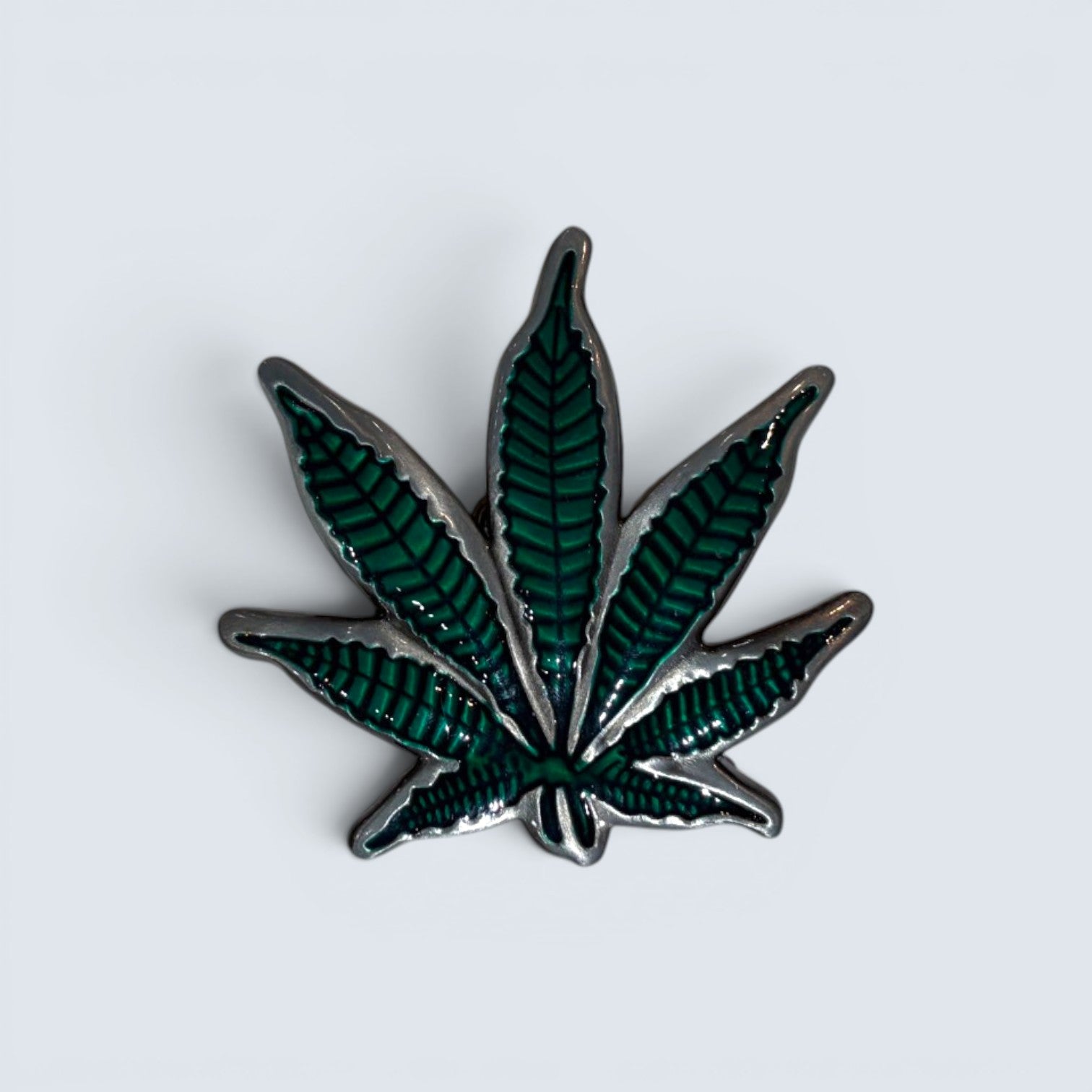 Weed Green Belt Buckle