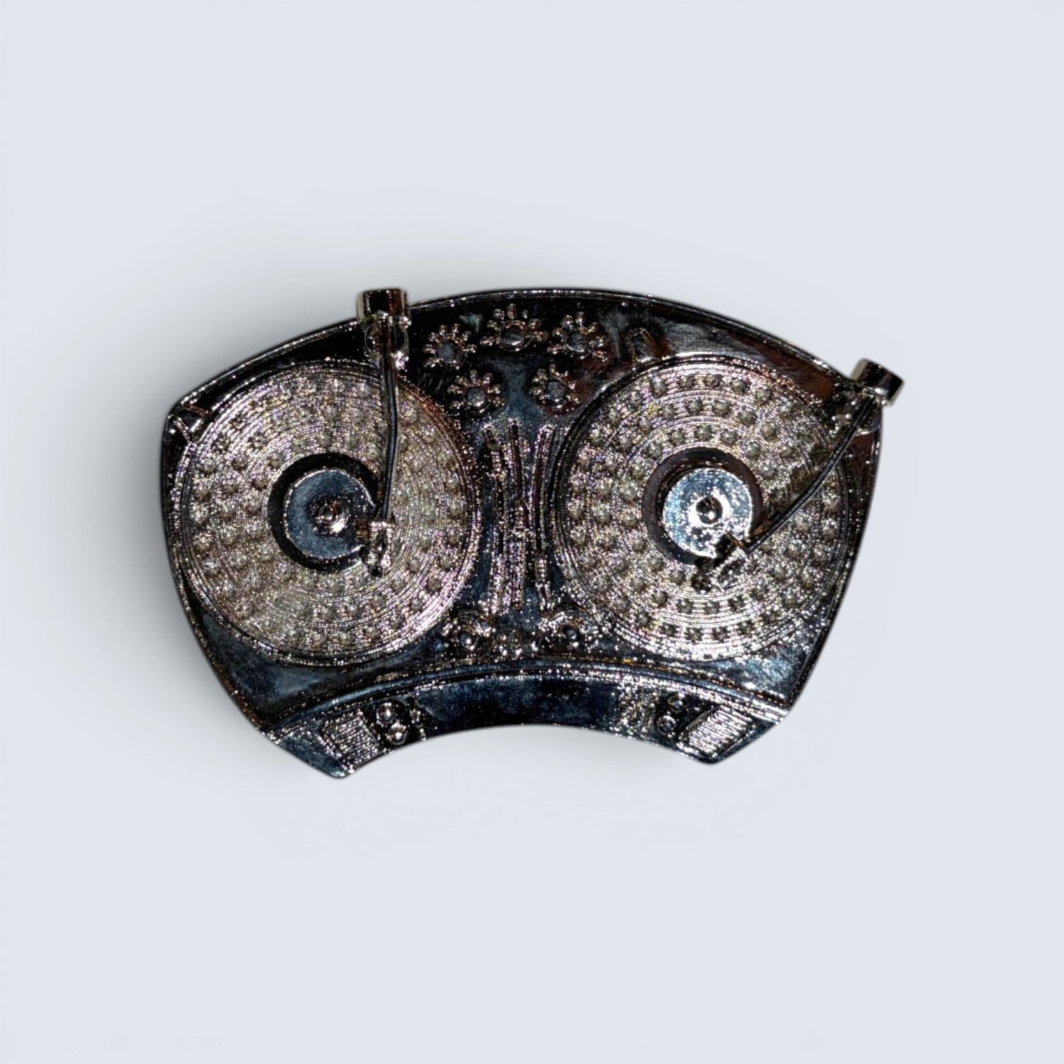 DJ Turntable Belt Buckle