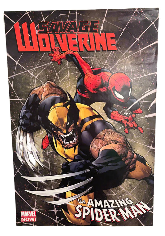 Spider-Man & Wolverine Poster
