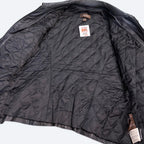 Danier Black Leather Jacket - M