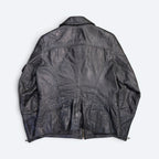 Danier Black Leather Jacket - M