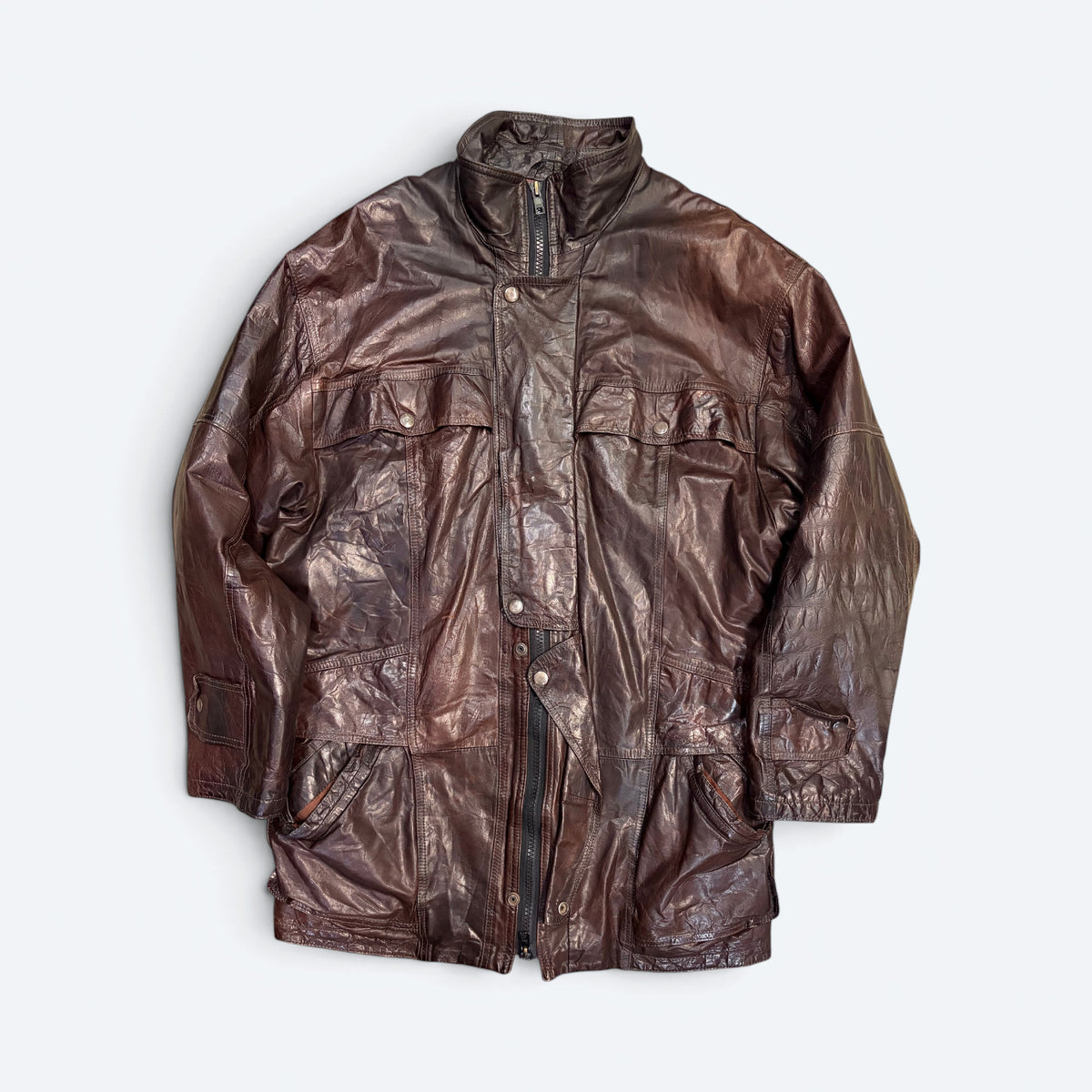 Best Match Dark Brown Leather Jacket