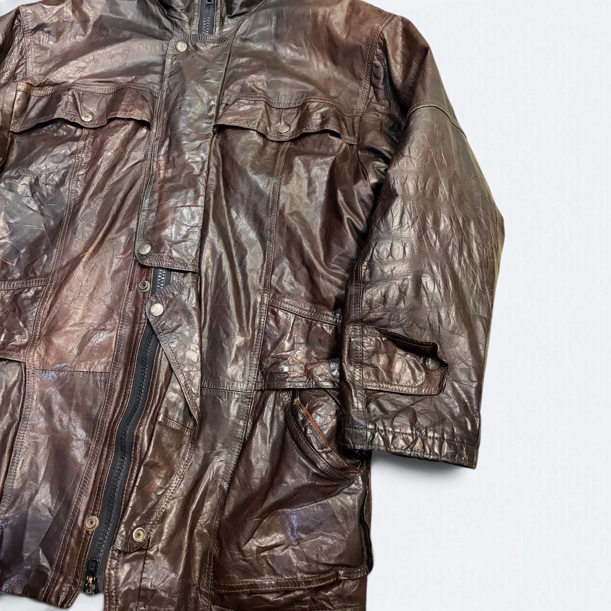 Best Match Dark Brown Leather Jacket
