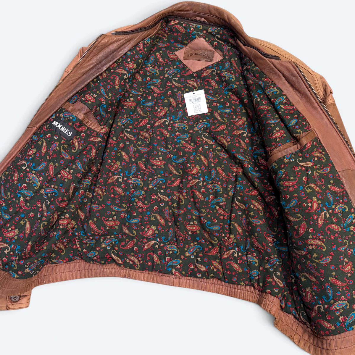 Timber Bay Brown Leather Jacket