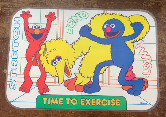 Time to Exercise Placemat