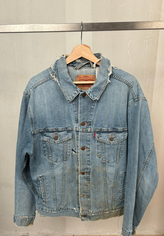 Levi's Distressed Denim Jacket