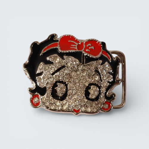 Betty Boop Shiny Buckle – Belt Buckle, STOXX THRIFT & VINTAGE