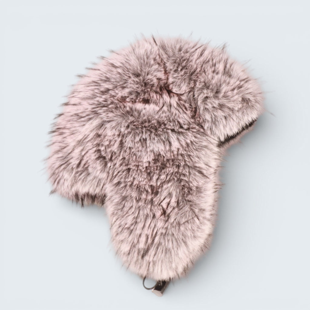 Spikey Trapper Faux Fur Hat