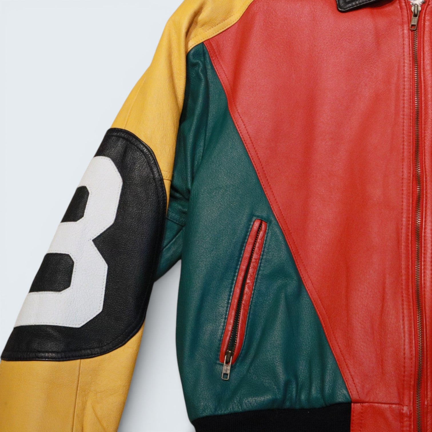 90's 8 Ball Leather Jacket