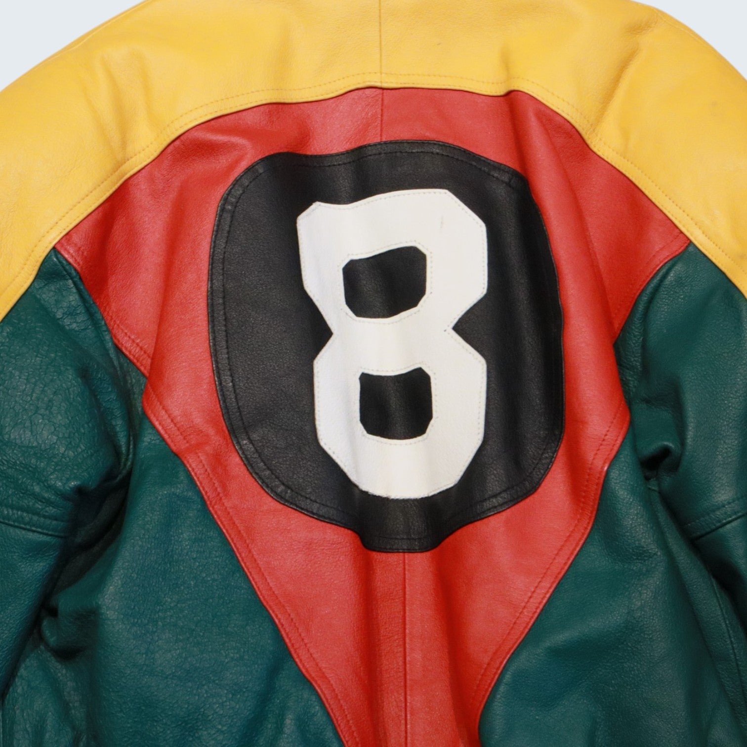 90's 8 Ball Leather Jacket