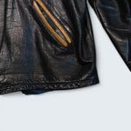Metallica Patch Leather Jacket