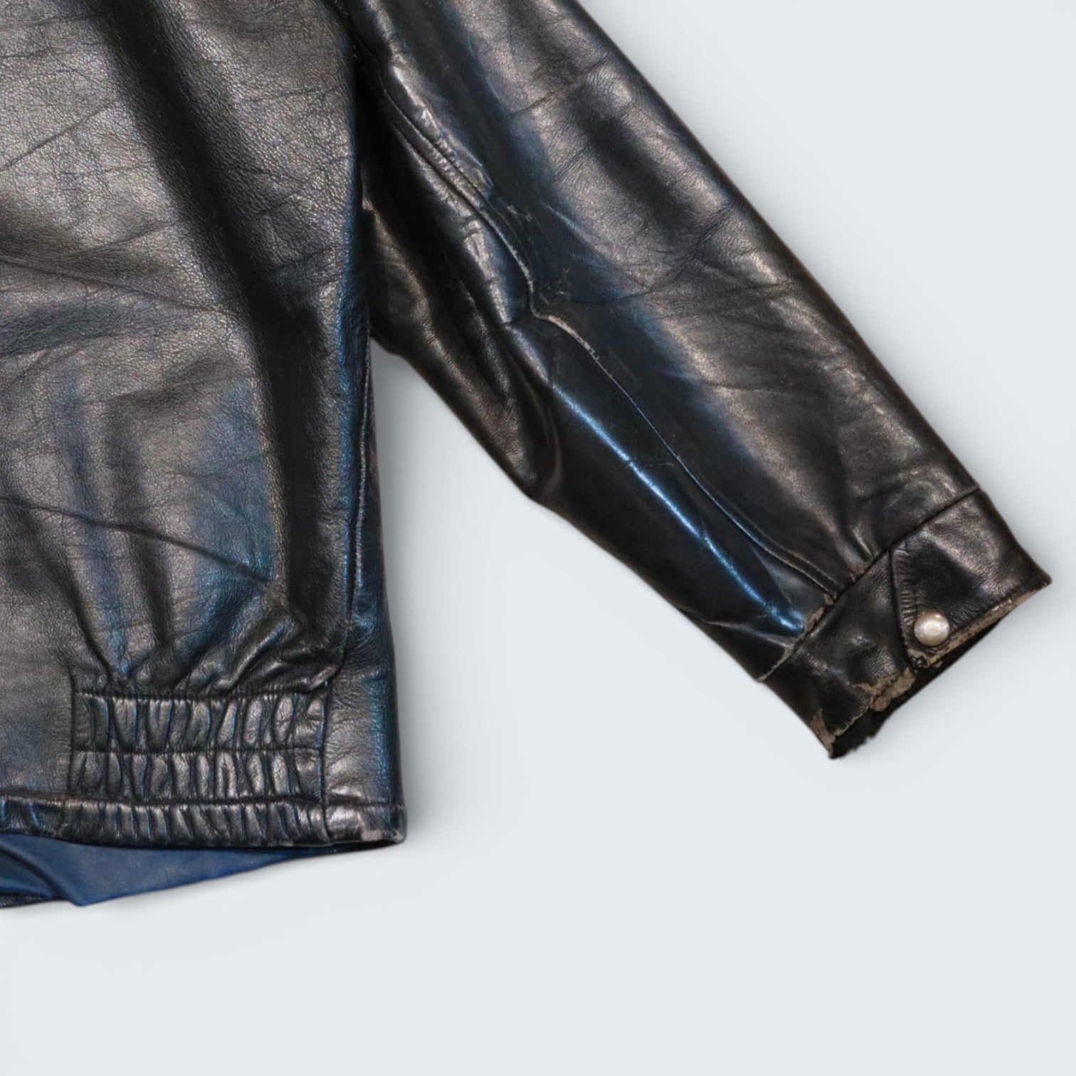 Metallica Patch Leather Jacket