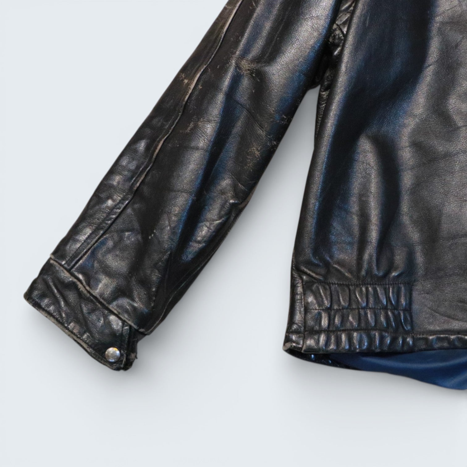 Metallica Patch Leather Jacket