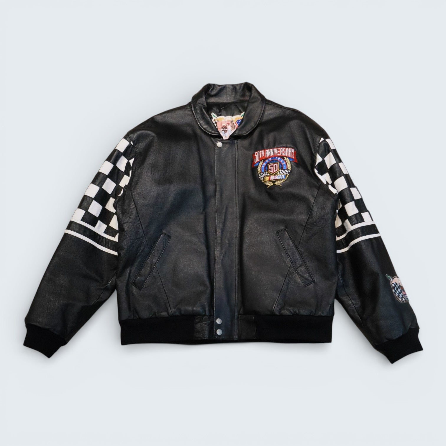 NASCAR 50th Anniversary Leather Jacket