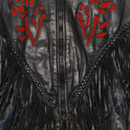 Fringe Leather Jacket