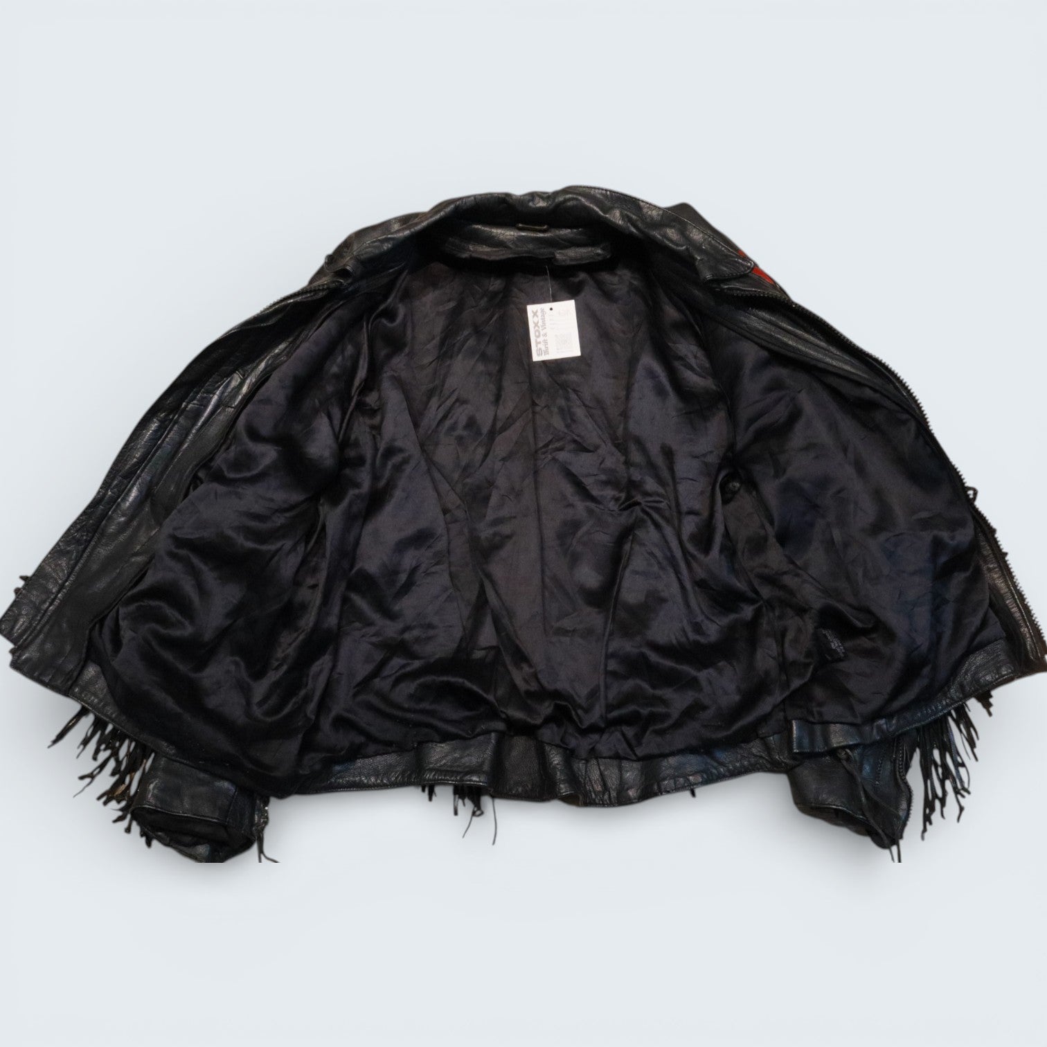 Fringe Leather Jacket