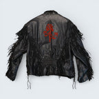 Fringe Leather Jacket
