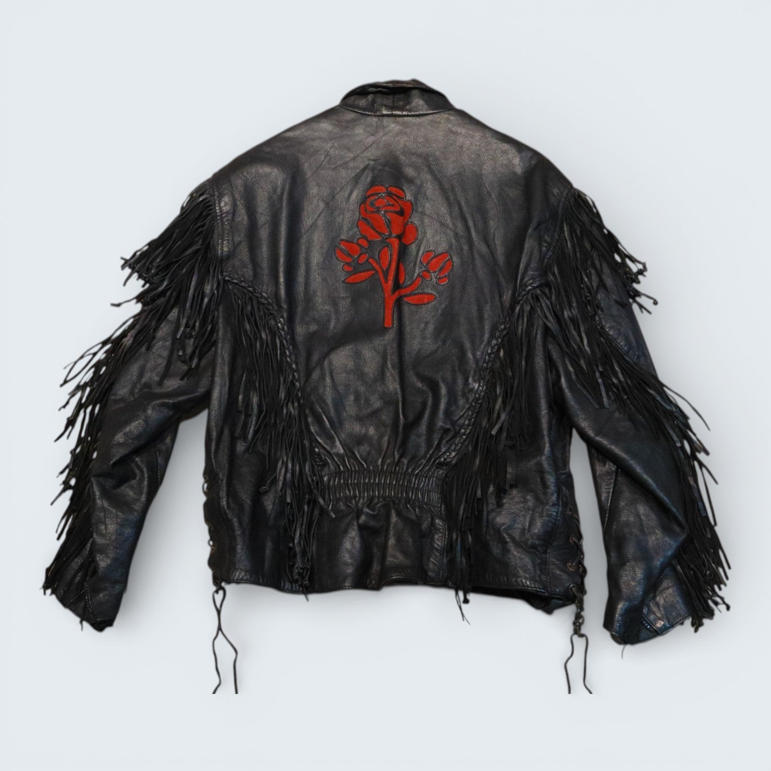 Fringe Leather Jacket