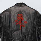 Fringe Leather Jacket