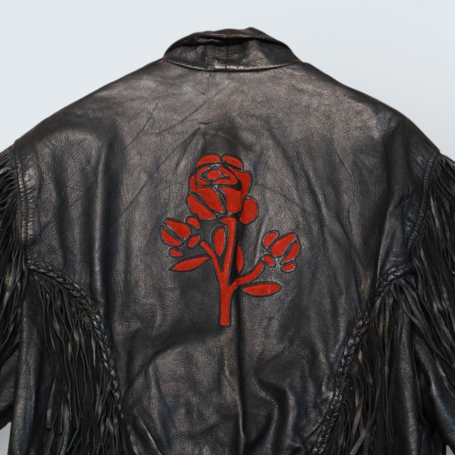 Fringe Leather Jacket