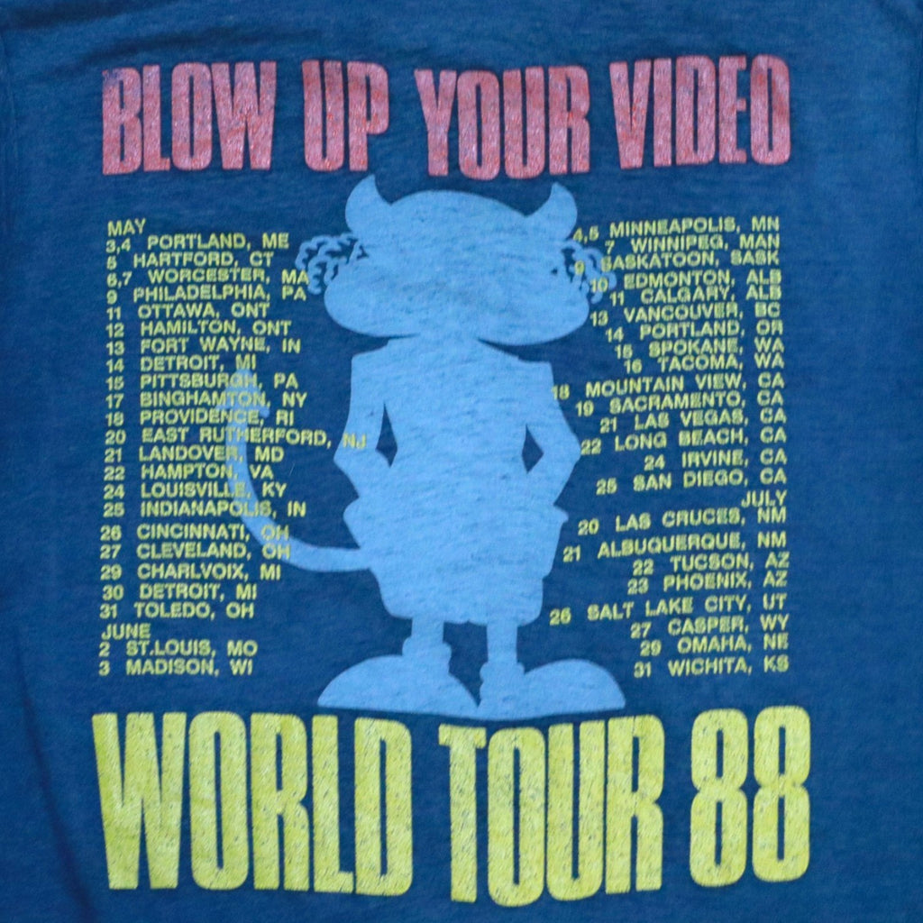 AC/DC 1988 "Blow up your video" Tour Tee