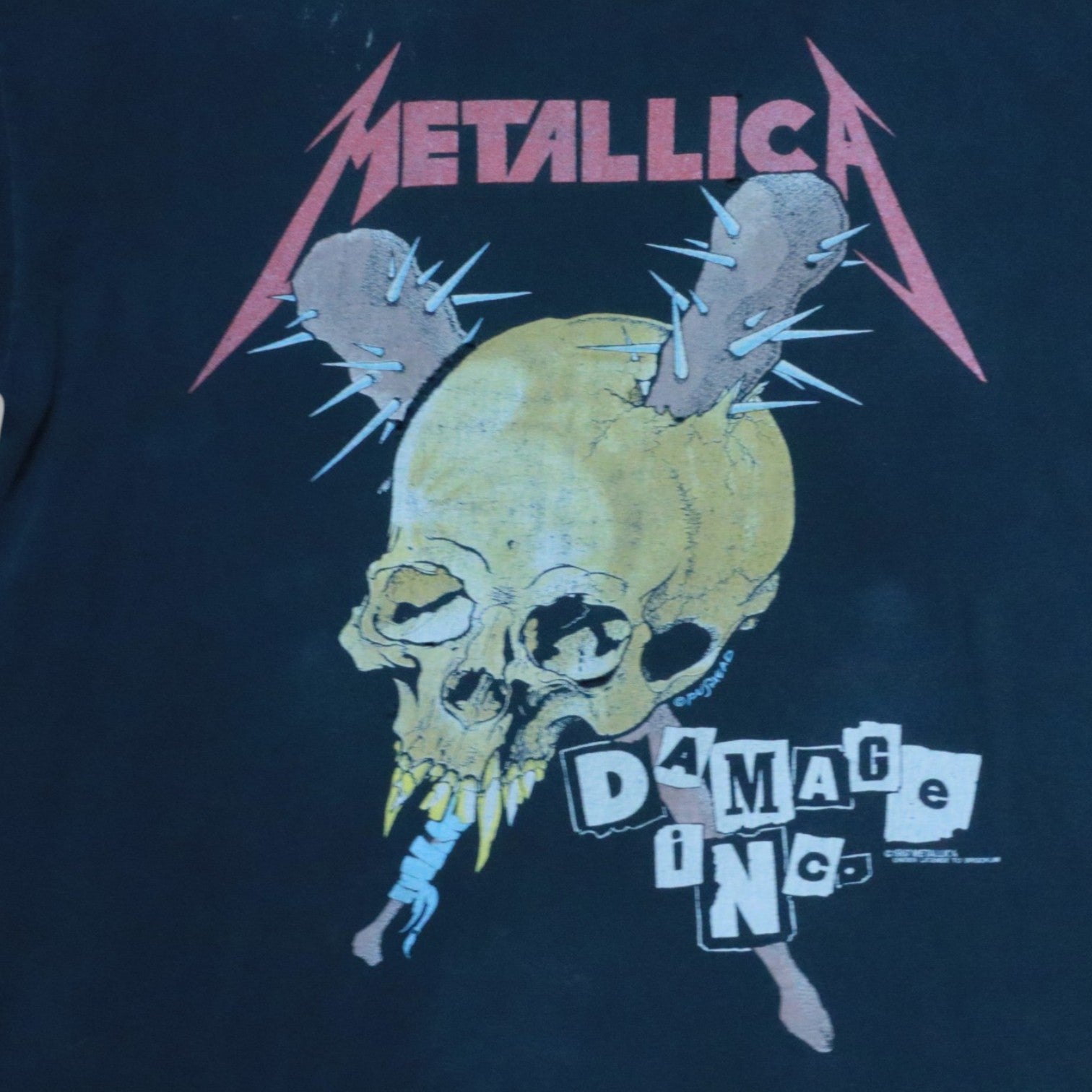 Metallica "Damaged Inc." 1987 Tee
