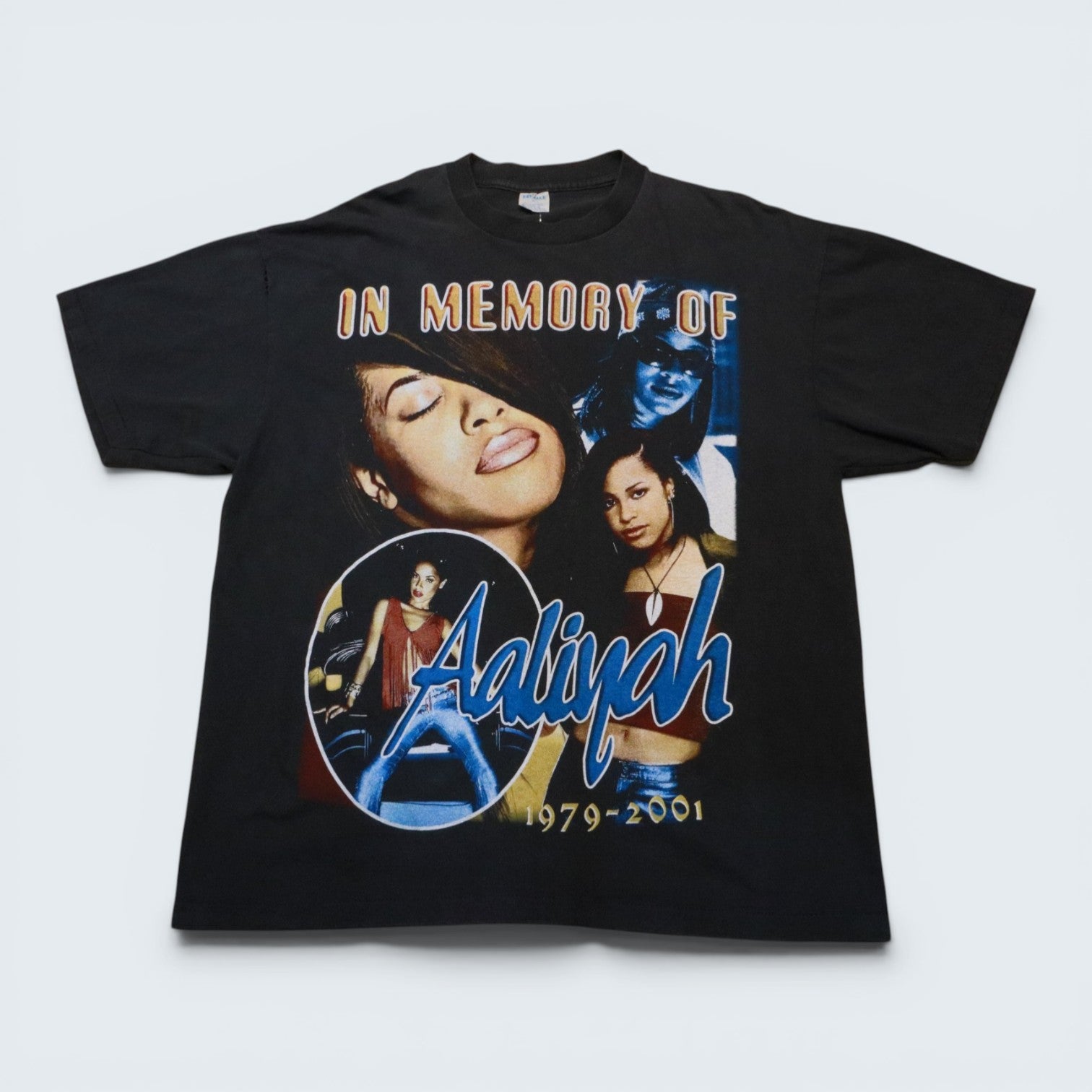 In Memory of Aaliyah Black Graphic Tee