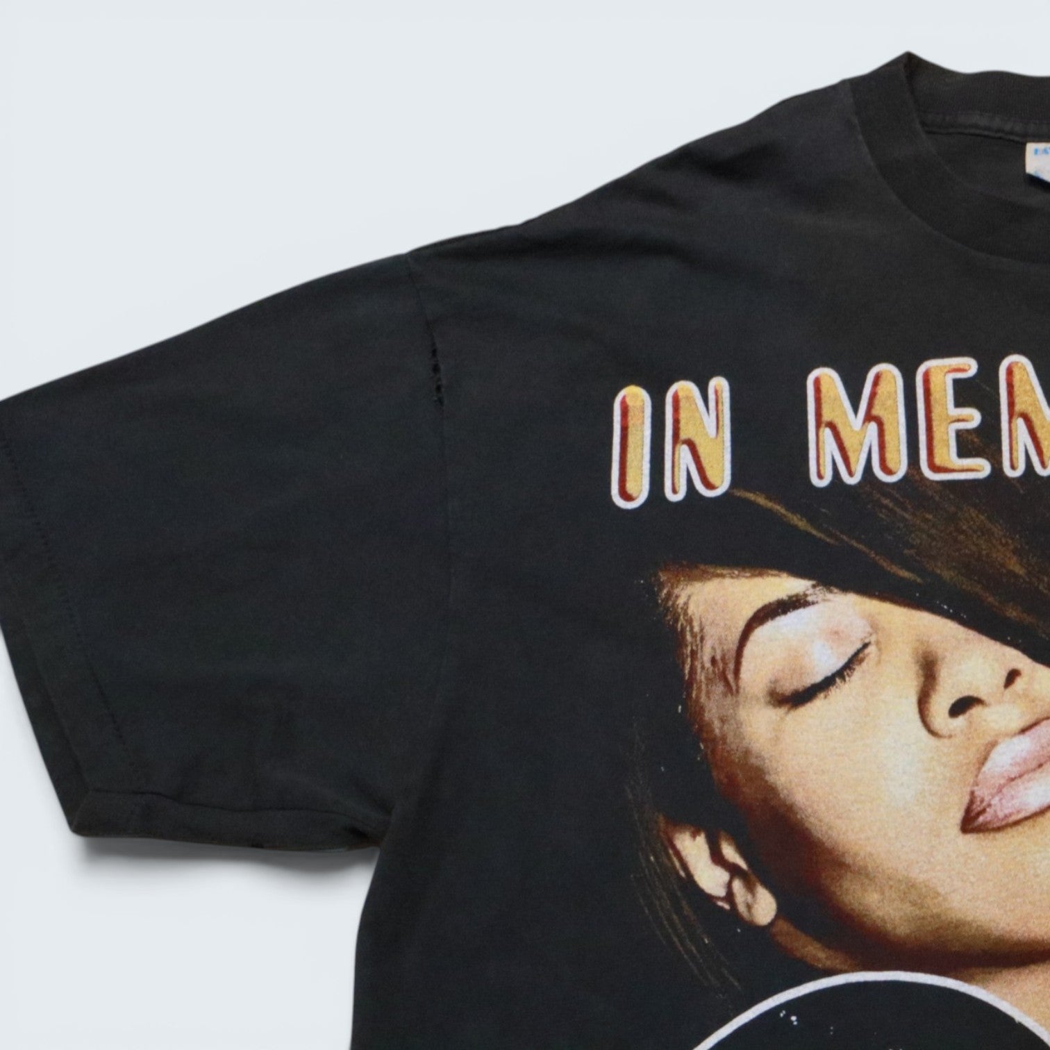 In Memory of Aaliyah Black Graphic Tee