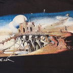 Salvador Dalí Black Graphic Tee