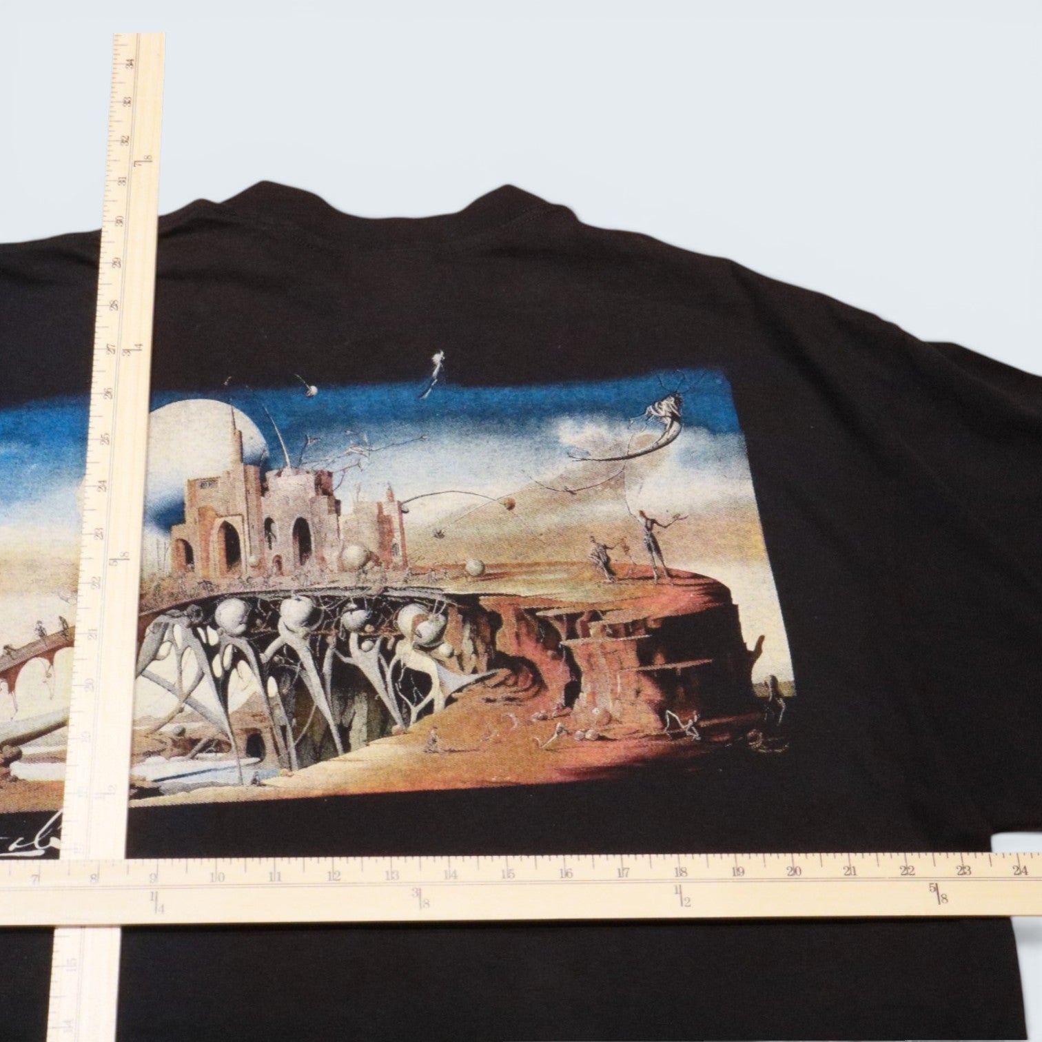 Salvador Dalí Black Graphic Tee