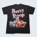 Betty Boop Heart Black Graphic Tee
