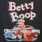 Betty Boop Heart Black Graphic Tee