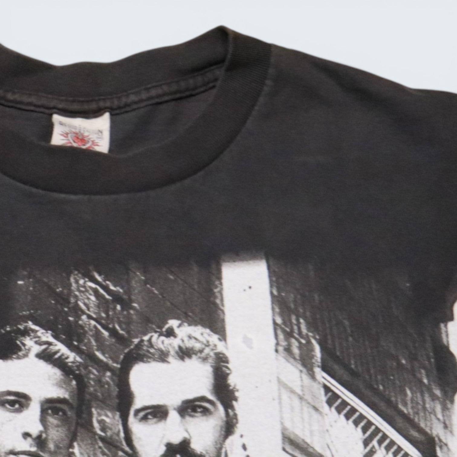Nirvana Black and White Graphic Tee