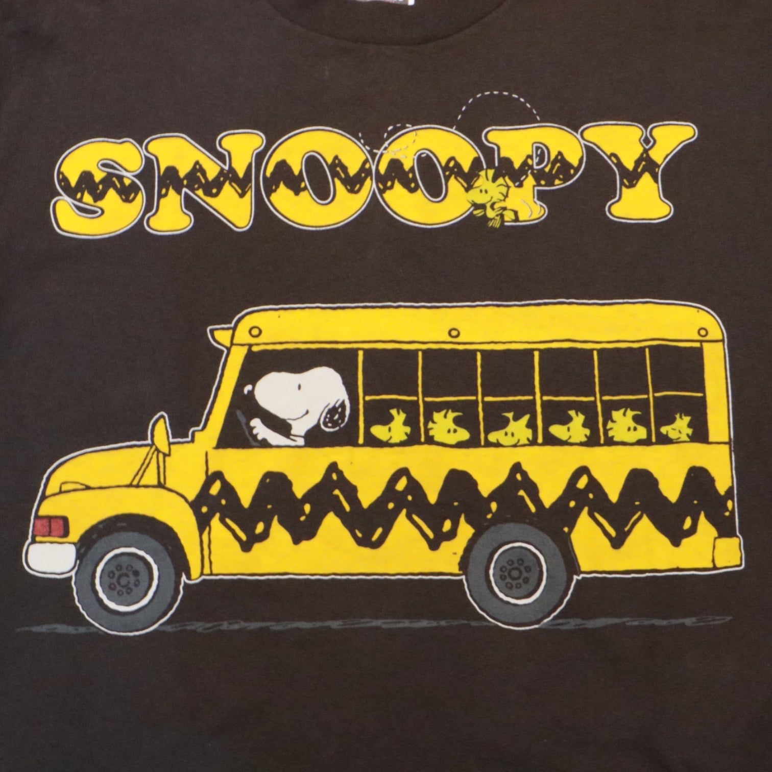 Snoopy Yellow Graphic Tee