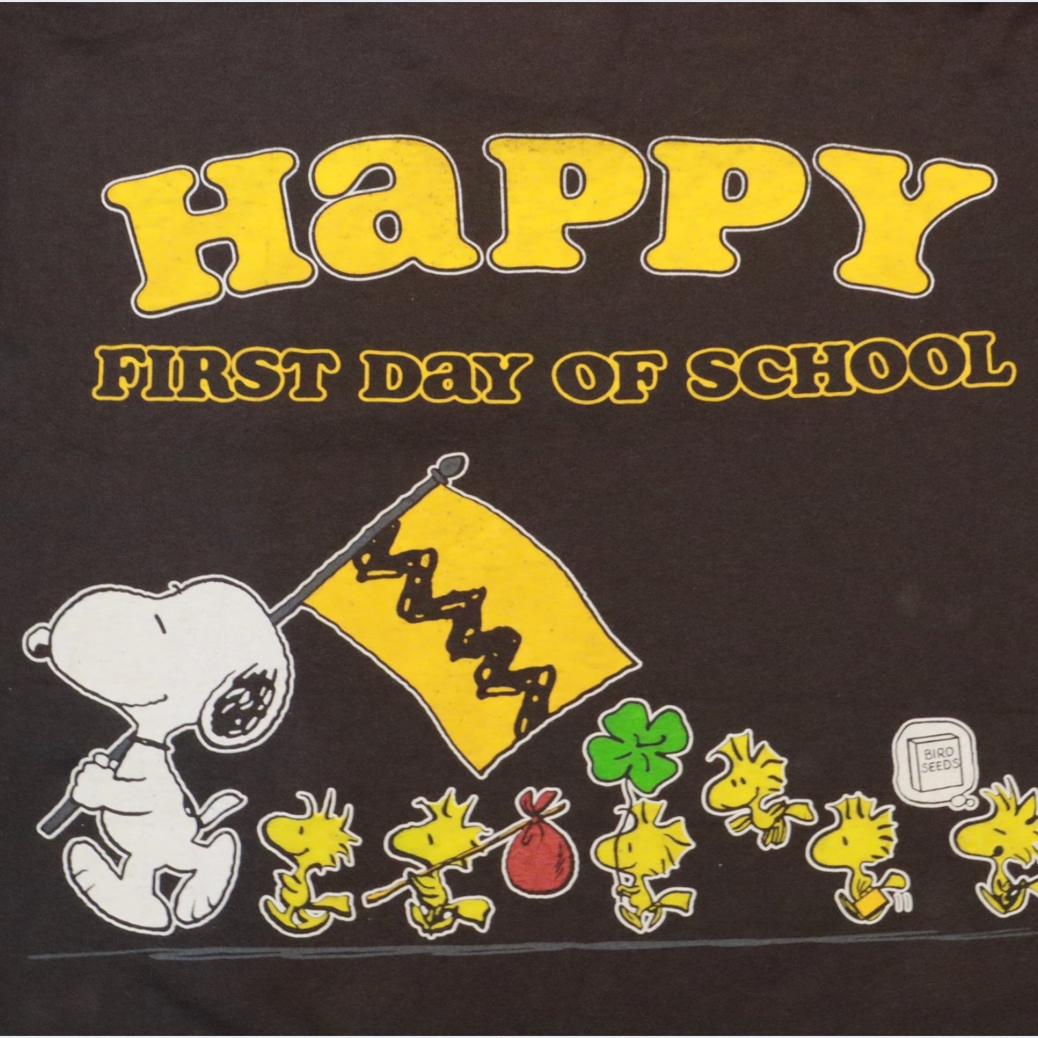Snoopy Yellow Graphic Tee