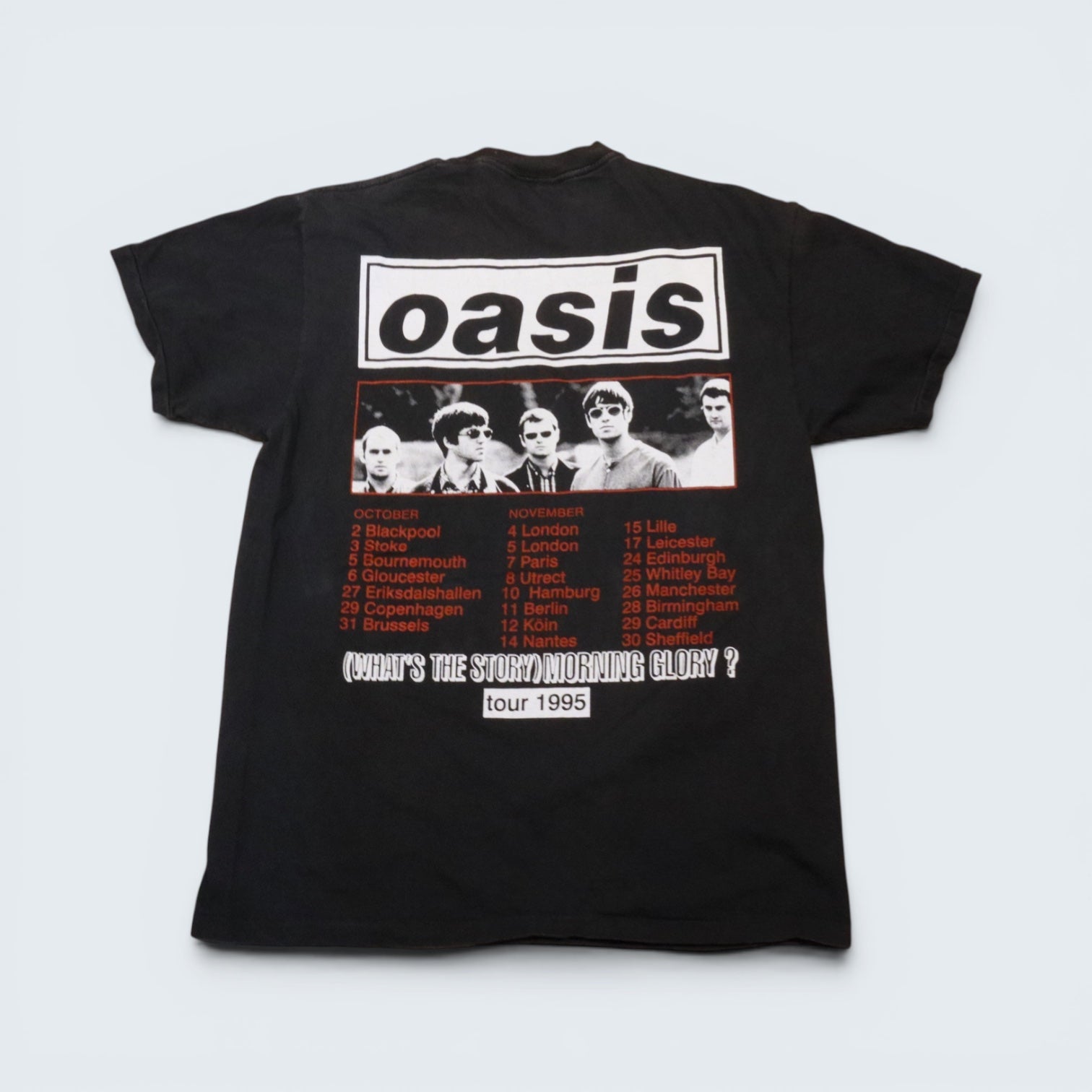 Oasis 1995 Tour - Graphic Tee - L