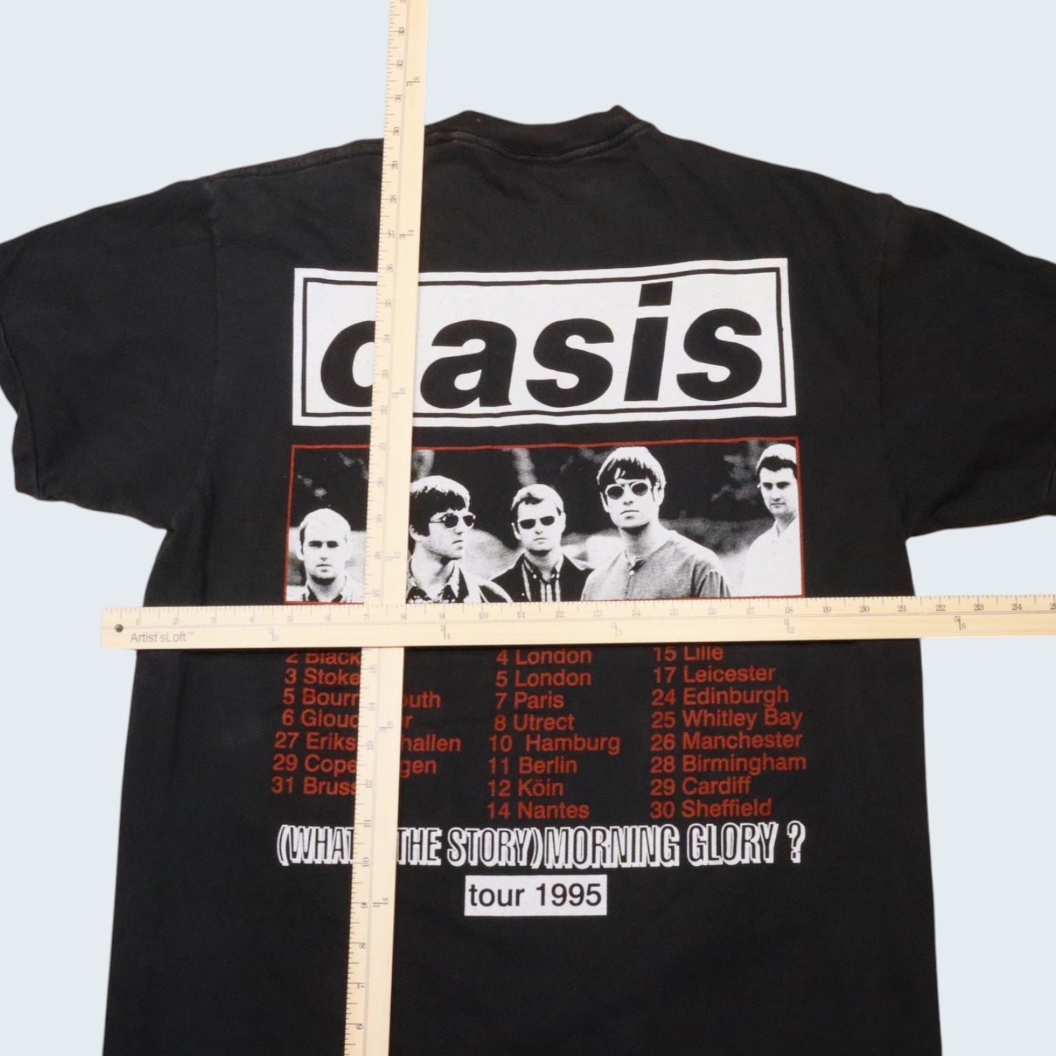 Oasis 1995 Tour - Graphic Tee - L